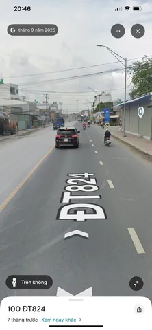 Chính chủ cần bán đất mặt tiền nhưạ TL 824 đất sạch giá tốt nhất khu vực, cách 3km đầy đủ tiện ích, cách trung tâm HCM chỉ 20km.chú ý! giá rẻ đầu tư sinh lời ngay!