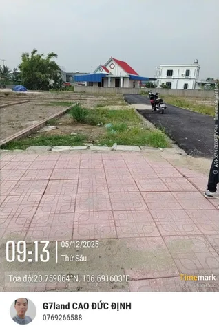 KM61.8 🏡 Lô đất đẹp – Thôn Đoàn Kết, Minh Tân – Vị trí sáng – Đường nhựa 7m