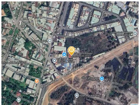 Bán đất 134.5m² có sẵn 134m² thổ cư ngang 5m giá 6 tỷ tại Phường Đông Hòa
