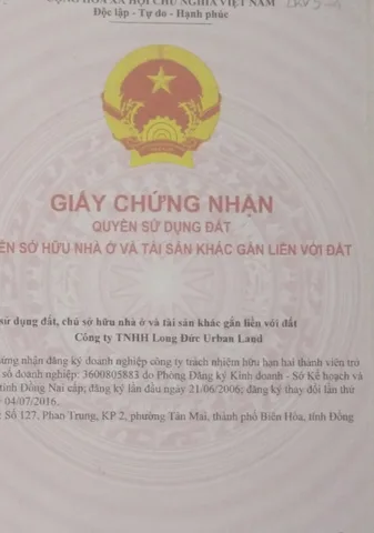 Bán đất 210m² full thổ cư ngang 6m giá 6.85 tỷ tại Xã Bình An