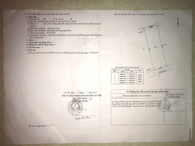 Bán đất 1293m² ngang 20m giá 19.4 tỷ tại Xã Bình Mỹ