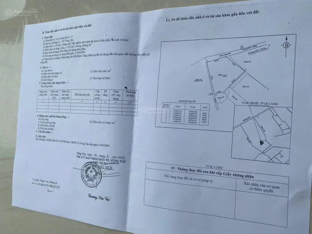 Bán đất 1139.4m² ngang 22m tại Phường Phước Thắng