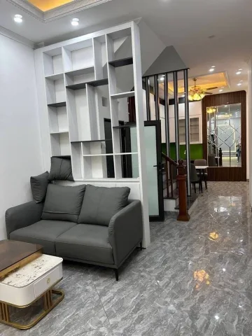 Bán nhà Linh Đàm– Giá 9.6 tỷ – DT 46m² x 4 tầng - MT 8m – ngõ thông ô tô, full nội thất, ở ngay