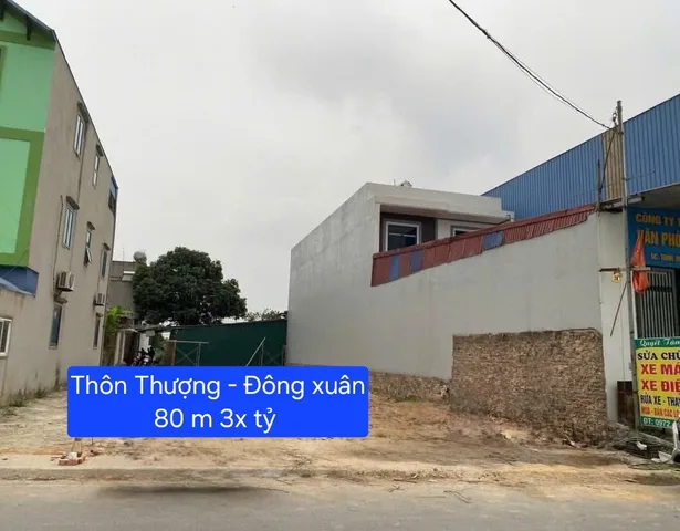 Bán đất 87m² full thổ cư ngang 4m giá 4.8 tỷ tại Xã Sóc Sơn