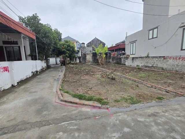 Bán đất 70,3m² full thổ cư ngang 4,4m giá 1.13 tỷ tại Phường Nam Đồ Sơn (ngõ 3m Bàng La cũ)
