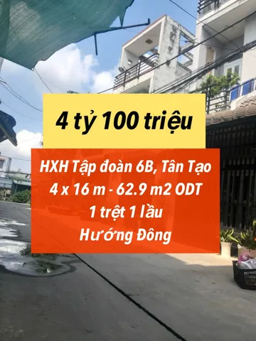 Hàng thơm hẻm xe hơi Tập Đoàn 6B chỉ 4.1 tỷ !