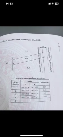 Bán lô đất thổ cư mặt tiền đường nguyễn văn mỹ