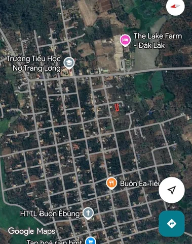 Bán đất 130.6m² có sẵn 60m² thổ cư ngang 6.0m giá 380 triệu tại Xã Ea Ktur