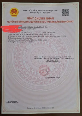 Bán đất 356m² có sẵn 200m² thổ cư ngang 7m giá 2.3 tỷ tại Phường Long Nguyên