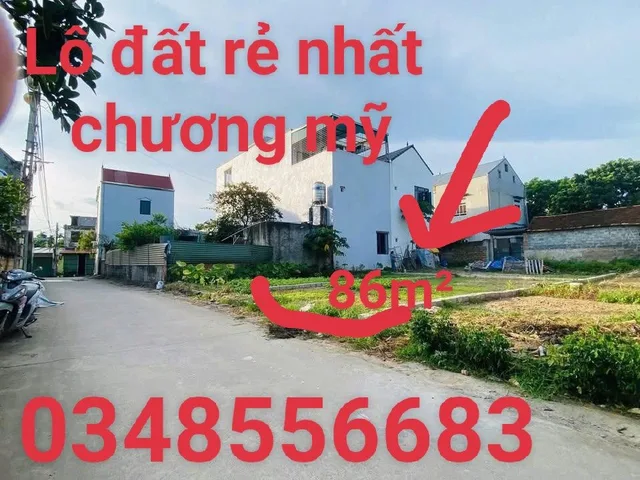 Lô đất rẻ nhất chương mỹ