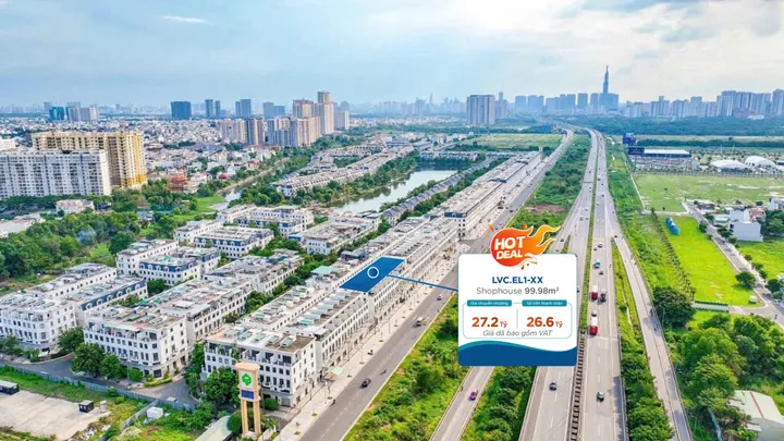 🌟 BÁN SHOPHOUSE  LAKEVIEW CITY MẶT TIỀN SONG HÀNH – VỊ TRÍ VÀNG, ĐẦU TƯ SINH LỜI 🌟 27,2 tỷ