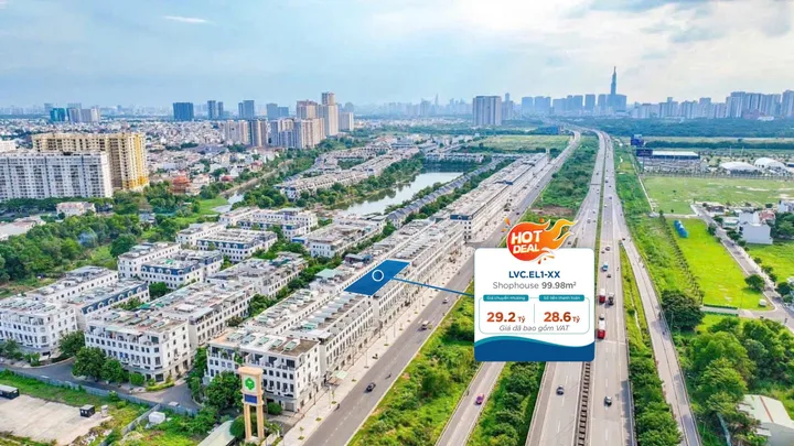 🌟 BÁN SHOPHOUSE  LAKEVIEW CITY MẶT TIỀN SONG HÀNH – VỊ TRÍ VÀNG, ĐẦU TƯ SINH LỜI 🌟29,2 tỷ