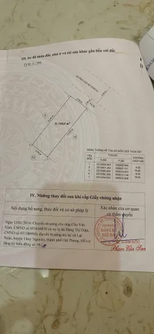04/2026.Bán đất 108m² full thổ cư ngang 6m . đường 12m cả vỉa hè. giá 5.15 tỷ tại Phường Thủy Nguyên ( Thủy Sơn) liên hệ 0362558882.