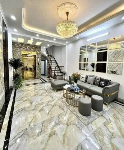 Bán Nhà Đẹp Ngô Gia Tự, Long Biên 52m2, 6T, giá 10,5 tỷ (thang máy, nội thất đẹp)
