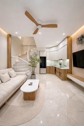 NHÀ GẦN PHỐ CÁT LINH_10M RA PHỐ & Ô TÔ_NGÕ THÔNG_31m2 x 5T_FULL NỘI THẤT XỊN, hơn 8 tỷ