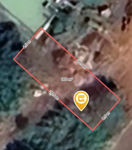 Bán đất 164m² có sẵn 100m² thổ cư ngang 8.0m giá 1.65 tỷ tại Xã Quảng Phú