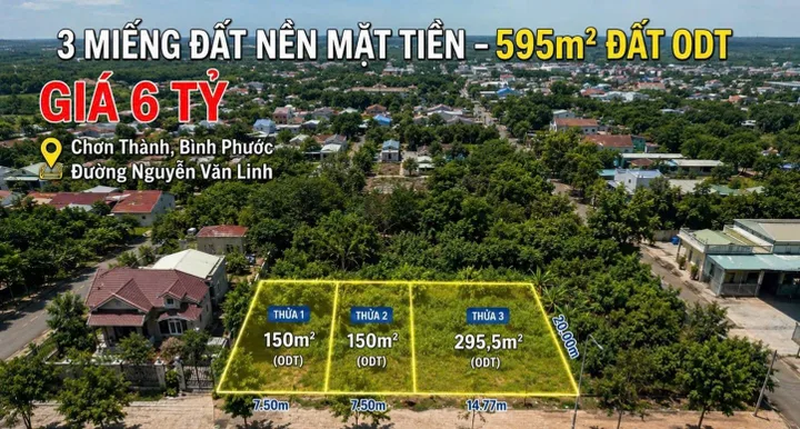 mặt tiền ODT hiếm có 📍 Nguyễn Văn Linh – Chơn Thành
