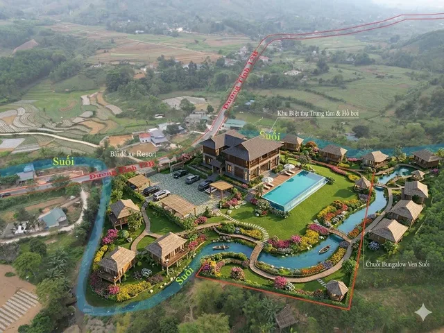 🌿 NHANH TAY SỞ HỮU LÔ ĐẤT NGHỈ DƯỠNG VIEW SUỐI – PANORAMA TUYỆT ĐẸP TẠI KIM BÔI, HÒA BÌNH 🌿