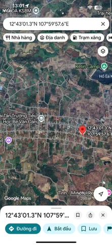 Bán đất 150m² có sẵn 60m² thổ cư ngang 5m giá 1.09 tỷ tại Phường Buôn Ma Thuột