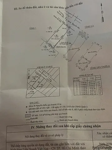 Bán Nhà Mặt tiền 355-357 Nguyễn Đình Chiểu
