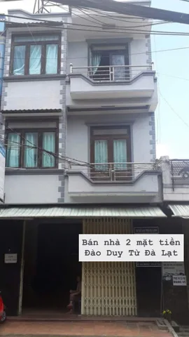Bán nhà 2 mặt tiền Đào Duy Từ phường 4 Đà Lạt
