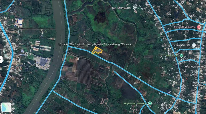 BÁN ĐẤT VEN SÔNG SÀI GÒN – AN NHƠN TÂY, TP.HCM