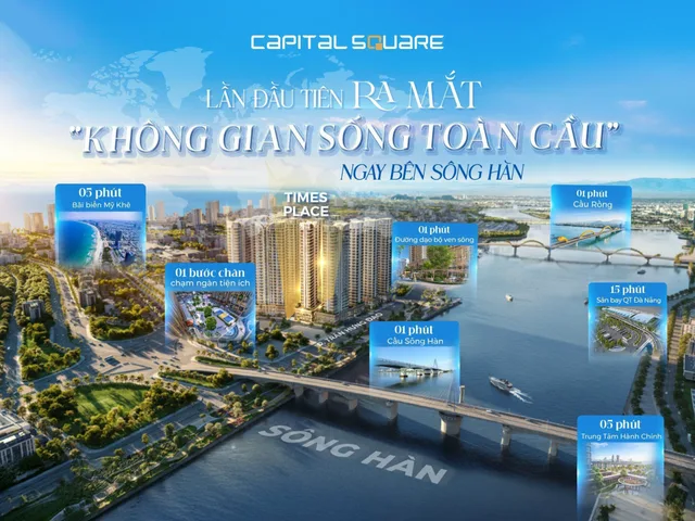 Căn 2PN Capital Square chỉ hơn 5 tỷ - Sở hữu lâu dài - Trần Cao 3m6