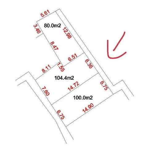 Bán đất 104,4m² full thổ cư ngang 6,36m giá 1.55 tỷ tại Xã Đại Xuyên, khai thái phú xuyên Hà nội