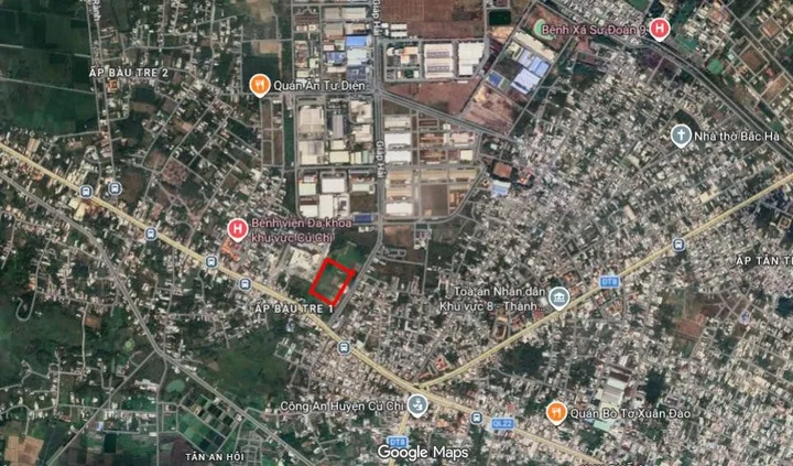 Bán đất 15442m² ngang 400m giá 63 tỷ tại Xã Tân An Hội
