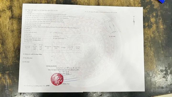 NHÀ ĐẸP – GIÁ TỐT –BÁN NHANH NHÀ HÀNG, Nam Sông Gòng –Thị trấn Bút Sơn –Huyện Hoằng Hóa –Thanh Hóa