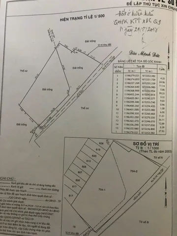 BÁN ĐẤT HẺM 255 VÕ VĂN HÁT P. LONG TRƯỜNG, Quận 9 👉Có 653m² thổ cư Đường dự phóng 30M. LH: 0935.387898