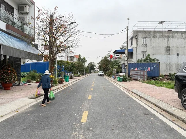 Bán nhanh lô đất tại CC Lương Quán, Nam Sơn, An Dương - Mặt đường thông chung cư Cách Hạ