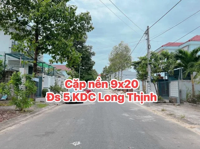 Bán 2 nền liền kề đường số 5 khu long thịnh - dt 90m2/1 nền - giá 2,250 tỷ.