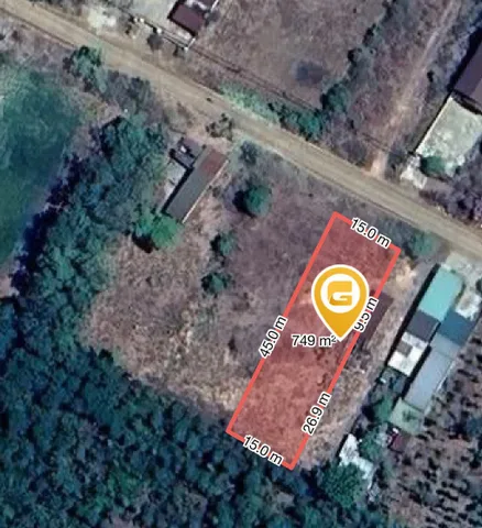 Bán đất 744.8m² có sẵn 100m² thổ cư ngang 15.0m giá 1, 58tỷ tại Xã Ea M’Droh