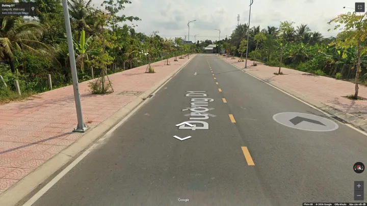 Bán đất 116.6m² full thổ cư ngang 5m giá 1.4 tỷ tại Đường D1 Xã Long Hồ, tỉnh Vĩnh Long