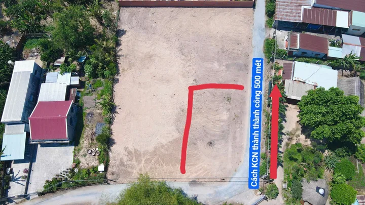 Bán lô góc 2MT ngay cạnh KCN Thành Thành Công 150m2 giá 1 tỉ 070 Triệu