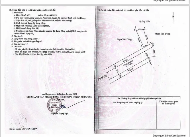 🔥 SIÊU HIẾM – LÔ GÓC HAI MẶT TIỀN LƯƠNG QUÁN, NAM SƠN – 69M² 💰 Giá 2,69 tỷ