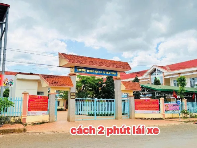 Bán đất 1163m² có sẵn 60m² thổ cư ngang 5.5m giá 530 triệu tại Xã Hòa xuân