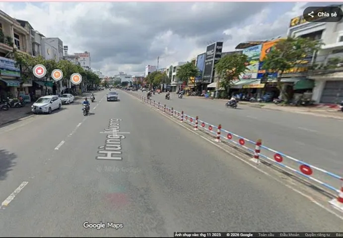 Cho thuê nhà mặt tiền đường hùng vương gần vincom cần thơ giá dưới 20 triệu