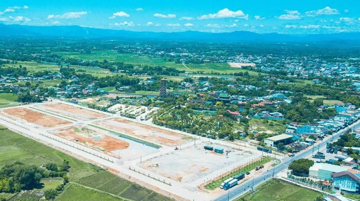 Bán đất nền KĐT Cẩm Văn - An Nhơn, Bình Định | Mặt tiền đường Lê Lai - Quốc lộ 1A.