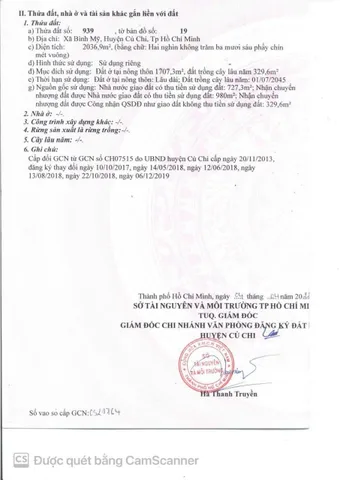 Bán đất 2037m² có sẵn 1707m² thổ cư ngang 28m giá 27 tỷ tại Xã Bình Mỹ
