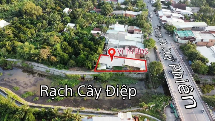 Bán nhà 287m² có sẵn 70m² thổ cư ngang 11m giá 4.5 tỷ tại MT Đường Hà Duy Phiên Xã Bình Mỹ