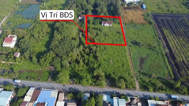 Bán nhà 1150m² có sẵn 150m² thổ cư ngang 33m giá 7.8 tỷ tại Xã Bình Mỹ