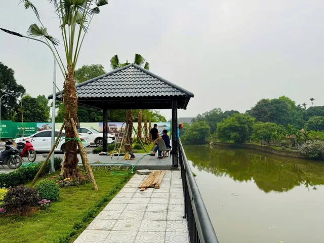 Hơn 3 tỷ view Hồ triệu đô tại Trại Láng,đường 2 ô tô,sát quốc lộ 21,Tomodachi Làng Mít