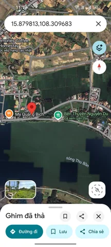 ❌ Bán đất 2000m2 Đường Hùng Vương, View Sông Thu Bồn, Hội An - Giá Tốt