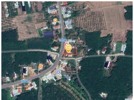 Bán đất 972.7m² có sẵn 100m² thổ cư ngang 10m tại Xã Phước Thành