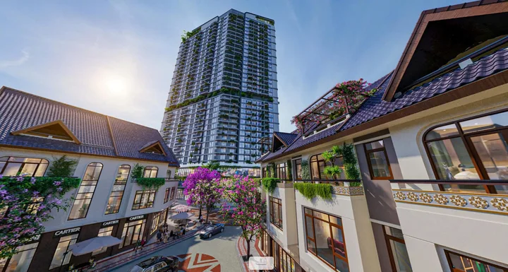Nhà phố vườn Ecopalace – tuyến phố kinh doanh sôi động nhất tại Buôn Ma Thuột