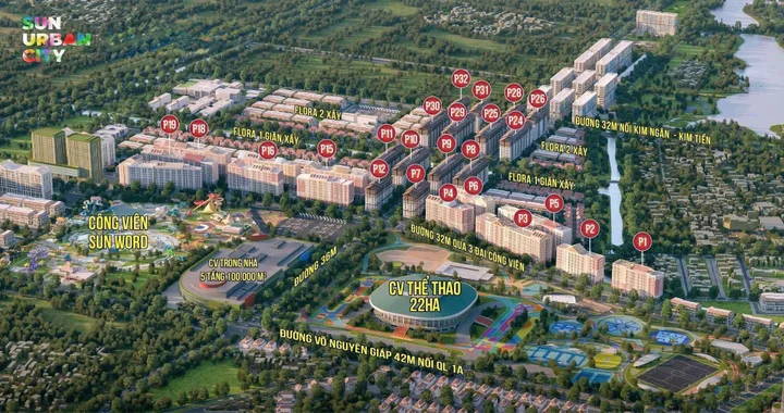 Căn hộ rẻ nhất bảng hàng, View Đại Lộ Hoa, Mặt Đường 36m , Giá Chỉ Từ 1,2 tỷ.