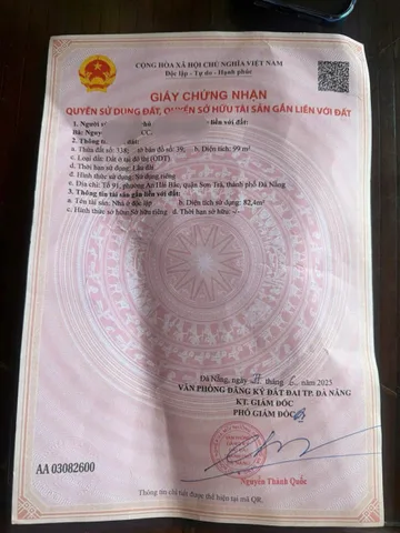 📌📌📌LÀM VIỆC TRỰC TIẾP GIÁ TỐT !!! Bán đất kiệt Chính Hữu, An Hải