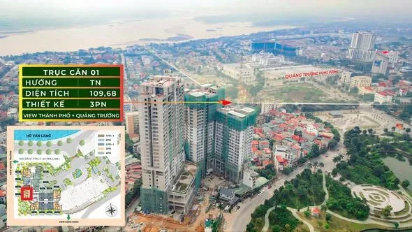 SỞ HỮU CĂN HỘ VIEW HỒ VĂN LANG -vIỆT TRÌ – CHỈ CÒN 1 THÁNG NHẬN NHÀ